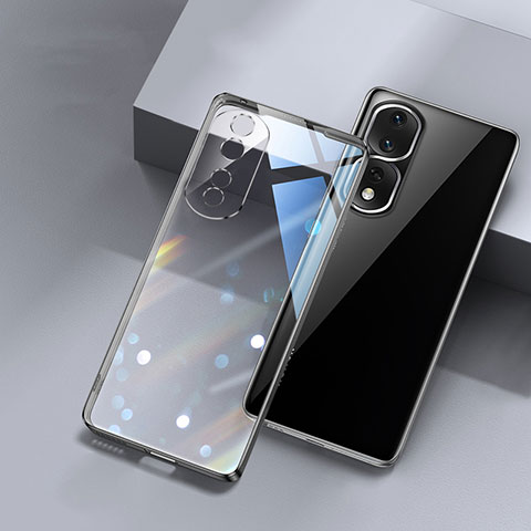 Coque Ultra Fine TPU Souple Housse Etui Transparente H01 pour Huawei Honor 80 Pro 5G Noir