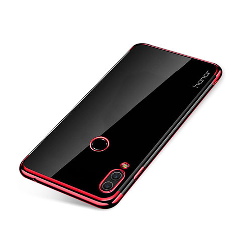 Coque Ultra Fine TPU Souple Housse Etui Transparente H01 pour Huawei Honor Note 10 Rouge