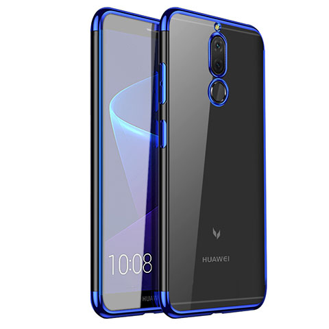 Coque Ultra Fine TPU Souple Housse Etui Transparente H01 pour Huawei Maimang 6 Bleu