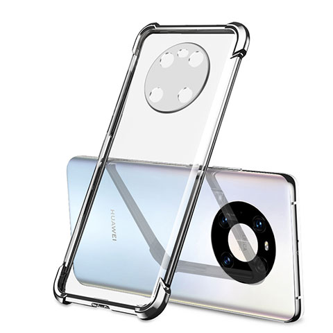 Coque Ultra Fine TPU Souple Housse Etui Transparente H01 pour Huawei Mate 40 Argent