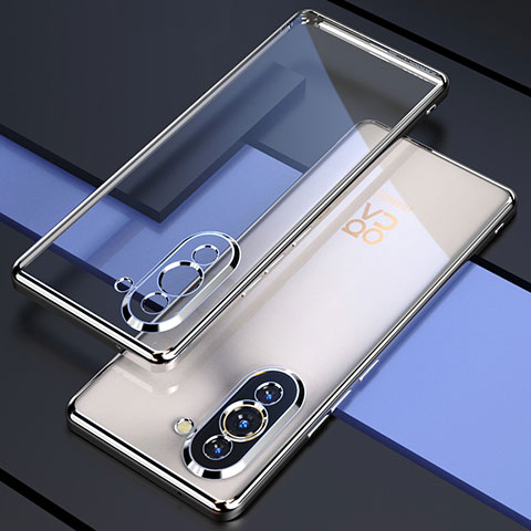 Coque Ultra Fine TPU Souple Housse Etui Transparente H01 pour Huawei Nova 10 Pro Argent