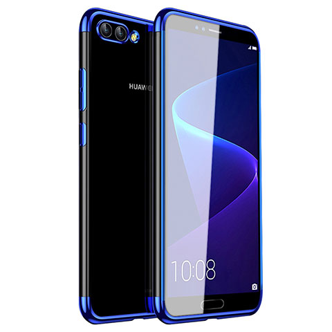 Coque Ultra Fine TPU Souple Housse Etui Transparente H01 pour Huawei Nova 2S Bleu