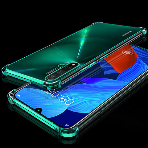 Coque Ultra Fine TPU Souple Housse Etui Transparente H01 pour Huawei Nova 5 Pro Vert