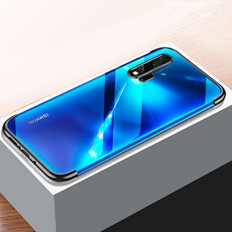 Coque Ultra Fine TPU Souple Housse Etui Transparente H01 pour Huawei Nova 6 5G Noir