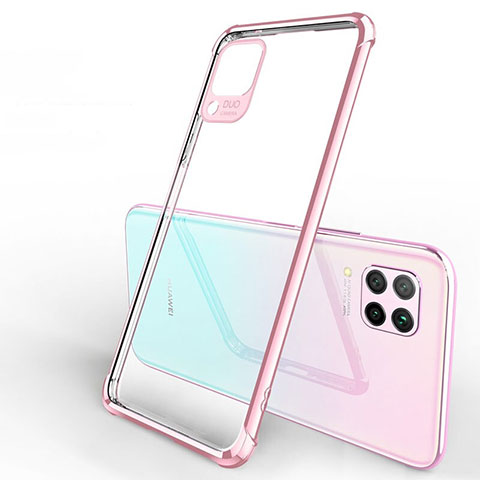 Coque Ultra Fine TPU Souple Housse Etui Transparente H01 pour Huawei Nova 6 SE Or Rose