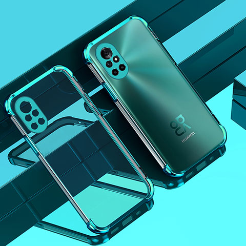 Coque Ultra Fine TPU Souple Housse Etui Transparente H01 pour Huawei Nova 8 Pro 5G Vert