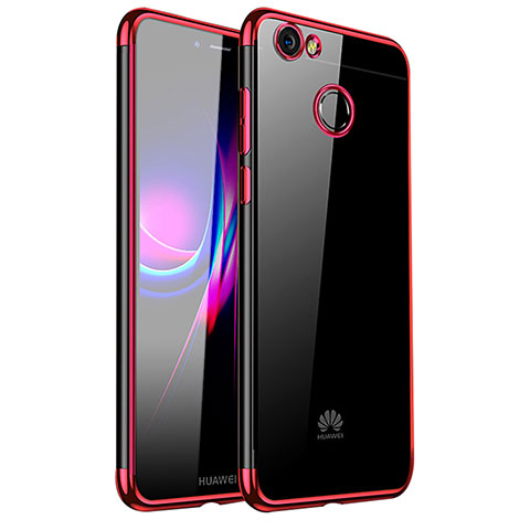 Coque Ultra Fine TPU Souple Housse Etui Transparente H01 pour Huawei Nova Rouge