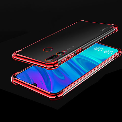 Coque Ultra Fine TPU Souple Housse Etui Transparente H01 pour Huawei P Smart+ Plus (2019) Rouge