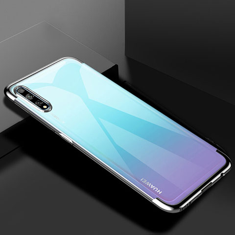 Coque Ultra Fine TPU Souple Housse Etui Transparente H01 pour Huawei P smart S Argent