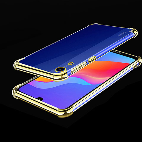 Coque Ultra Fine TPU Souple Housse Etui Transparente H01 pour Huawei Y6 (2019) Or