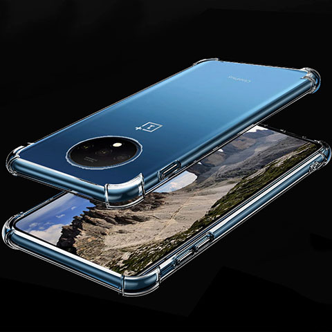 Coque Ultra Fine TPU Souple Housse Etui Transparente H01 pour OnePlus 7T Clair