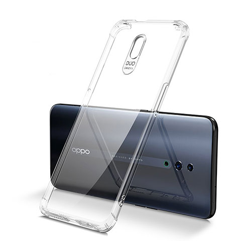 Coque Ultra Fine TPU Souple Housse Etui Transparente H01 pour Oppo Reno Clair