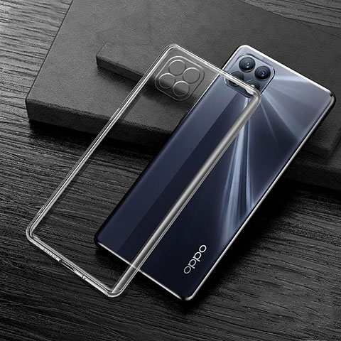 Coque Ultra Fine TPU Souple Housse Etui Transparente H01 pour Oppo Reno4 SE 5G Clair