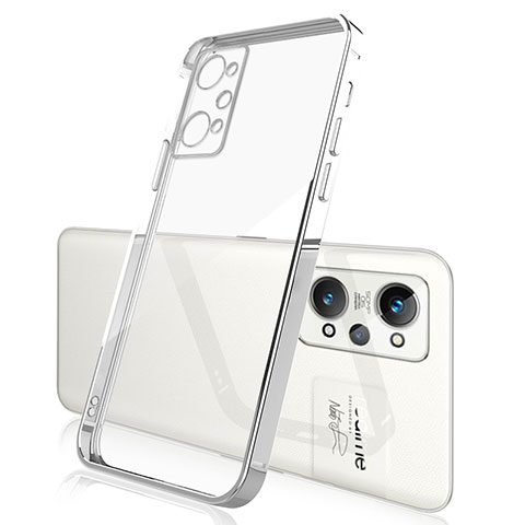 Coque Ultra Fine TPU Souple Housse Etui Transparente H01 pour Realme GT Neo 3T 5G Argent