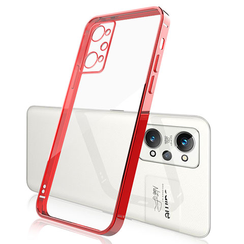 Coque Ultra Fine TPU Souple Housse Etui Transparente H01 pour Realme GT Neo2 5G Rouge