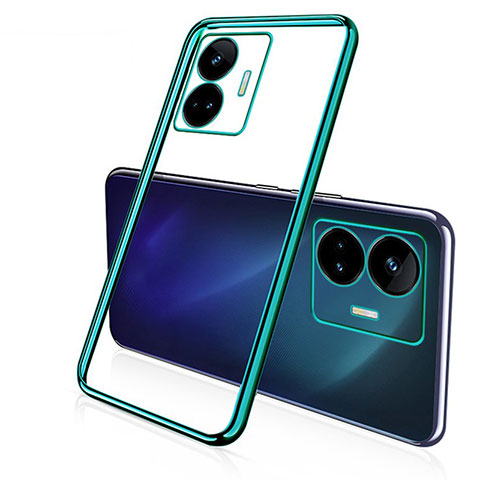 Coque Ultra Fine TPU Souple Housse Etui Transparente H01 pour Realme GT Neo5 SE 5G Vert