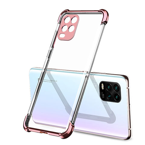 Coque Ultra Fine TPU Souple Housse Etui Transparente H01 pour Xiaomi Mi 10 Lite Or Rose