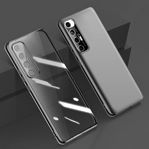 Coque Ultra Fine TPU Souple Housse Etui Transparente H01 pour Xiaomi Mi 10S 5G Noir