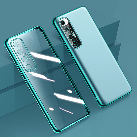 Coque Ultra Fine TPU Souple Housse Etui Transparente H01 pour Xiaomi Mi 10S 5G Vert