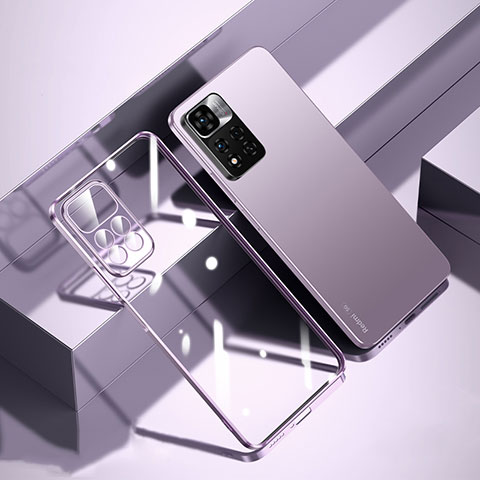 Coque Ultra Fine TPU Souple Housse Etui Transparente H01 pour Xiaomi Mi 11i 5G (2022) Violet