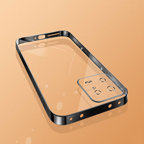 Coque Ultra Fine TPU Souple Housse Etui Transparente H01 pour Xiaomi Mi 13 5G Noir