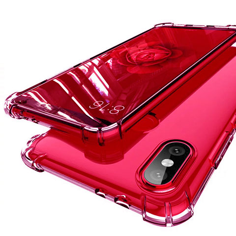 Coque Ultra Fine TPU Souple Housse Etui Transparente H01 pour Xiaomi Mi 6X Rose