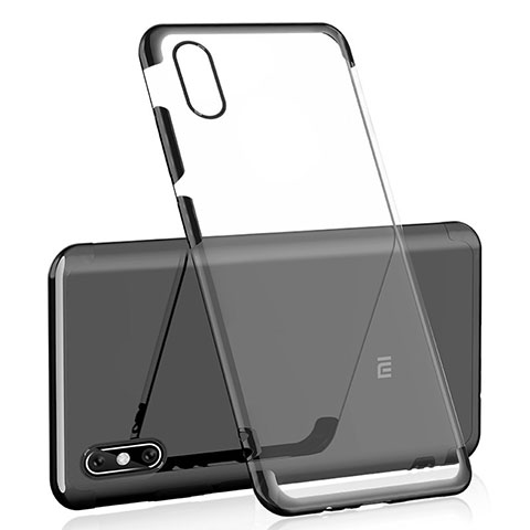 Coque Ultra Fine TPU Souple Housse Etui Transparente H01 pour Xiaomi Mi 8 Explorer Noir