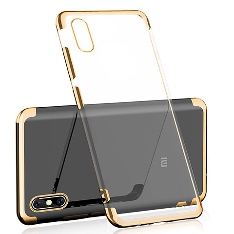 Coque Ultra Fine TPU Souple Housse Etui Transparente H01 pour Xiaomi Mi 8 Explorer Or