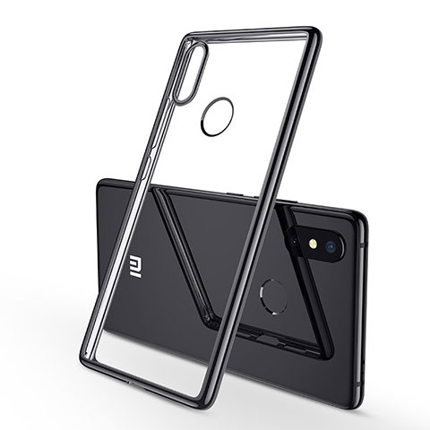 Coque Ultra Fine TPU Souple Housse Etui Transparente H01 pour Xiaomi Mi 8 SE Noir