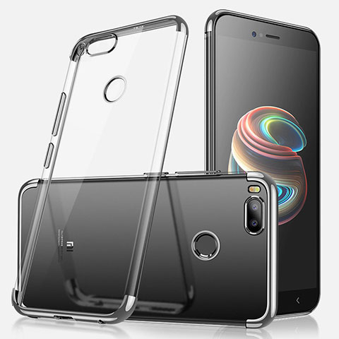 Coque Ultra Fine TPU Souple Housse Etui Transparente H01 pour Xiaomi Mi A1 Argent