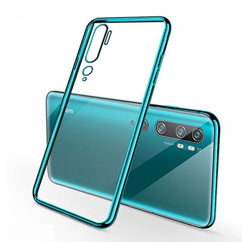 Coque Ultra Fine TPU Souple Housse Etui Transparente H01 pour Xiaomi Mi Note 10 Pro Vert