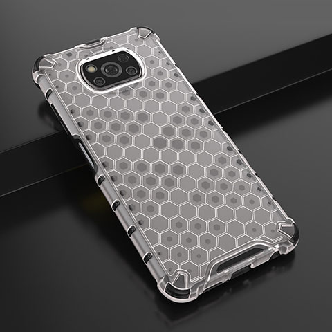 Coque Ultra Fine TPU Souple Housse Etui Transparente H01 pour Xiaomi Poco X3 Blanc