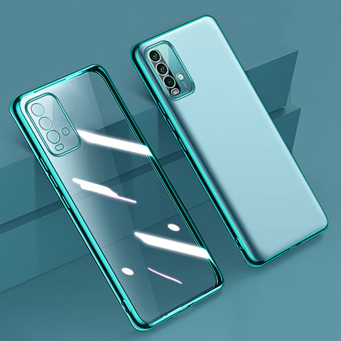 Coque Ultra Fine TPU Souple Housse Etui Transparente H01 pour Xiaomi Redmi 9T 4G Vert