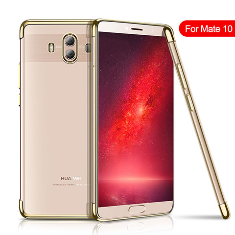 Coque Ultra Fine TPU Souple Housse Etui Transparente H02 pour Huawei Mate 10 Or