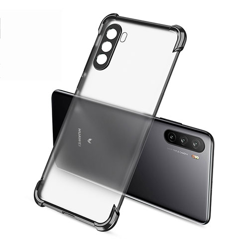 Coque Ultra Fine TPU Souple Housse Etui Transparente H02 pour Huawei Mate 40 Lite 5G Noir