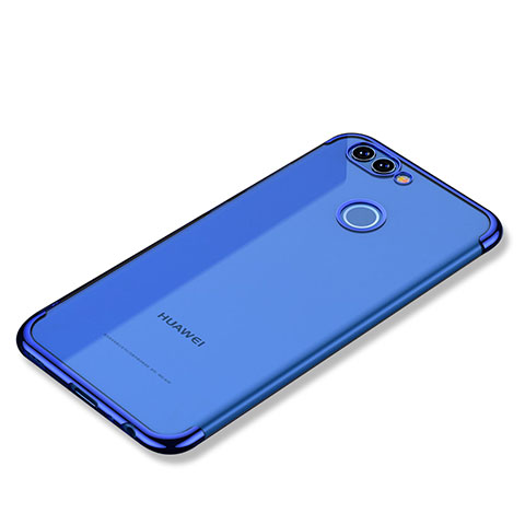 Coque Ultra Fine TPU Souple Housse Etui Transparente H02 pour Huawei Nova 2 Bleu