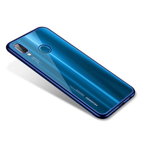 Coque Ultra Fine TPU Souple Housse Etui Transparente H02 pour Huawei Nova 3e Bleu