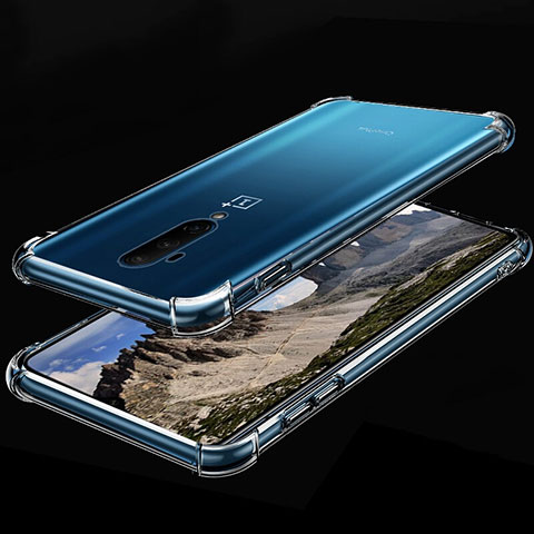 Coque Ultra Fine TPU Souple Housse Etui Transparente H02 pour OnePlus 7T Pro 5G Clair