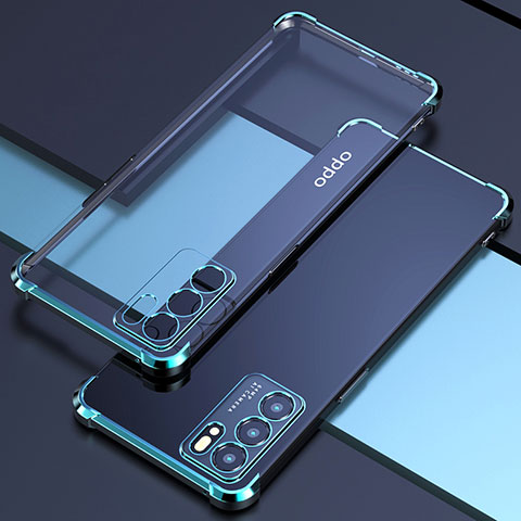 Coque Ultra Fine TPU Souple Housse Etui Transparente H02 pour Oppo Reno6 5G Vert