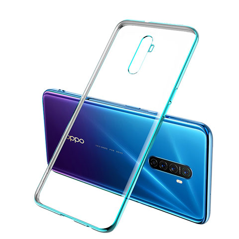 Coque Ultra Fine TPU Souple Housse Etui Transparente H02 pour Realme X2 Pro Vert