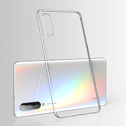 Coque Ultra Fine TPU Souple Housse Etui Transparente H02 pour Xiaomi CC9e Argent