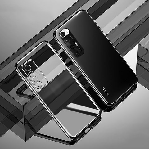 Coque Ultra Fine TPU Souple Housse Etui Transparente H02 pour Xiaomi Mi 10S 5G Noir