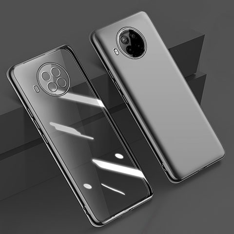 Coque Ultra Fine TPU Souple Housse Etui Transparente H02 pour Xiaomi Mi 10T Lite 5G Noir