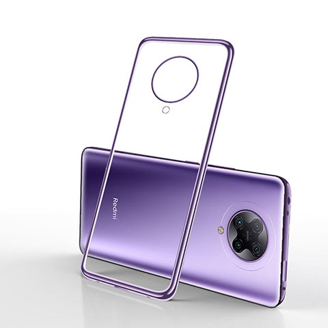 Coque Ultra Fine TPU Souple Housse Etui Transparente H02 pour Xiaomi Poco F2 Pro Violet