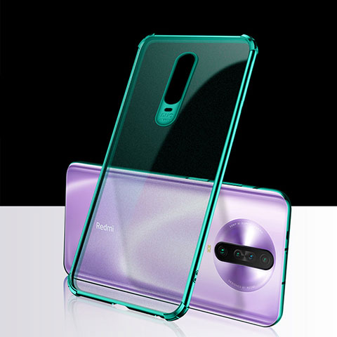 Coque Ultra Fine TPU Souple Housse Etui Transparente H02 pour Xiaomi Redmi K30 5G Vert