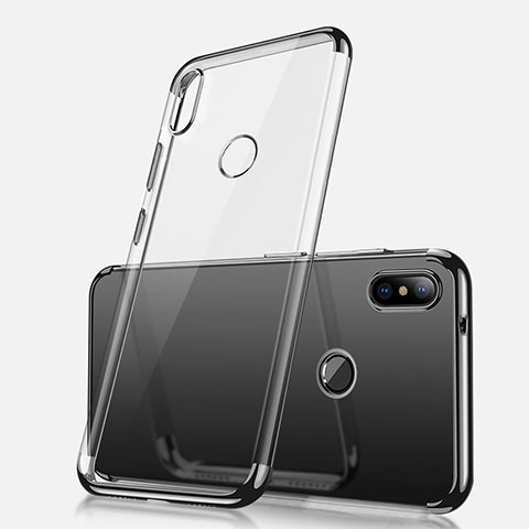 Coque Ultra Fine TPU Souple Housse Etui Transparente H02 pour Xiaomi Redmi Note 5 Noir