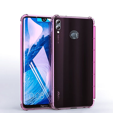 Coque Ultra Fine TPU Souple Housse Etui Transparente H03 pour Huawei Enjoy Max Rose