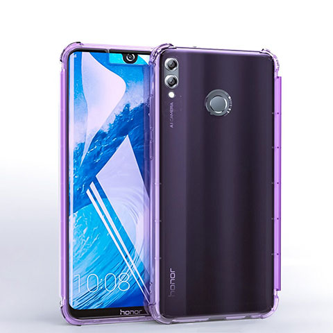 Coque Ultra Fine TPU Souple Housse Etui Transparente H03 pour Huawei Enjoy Max Violet