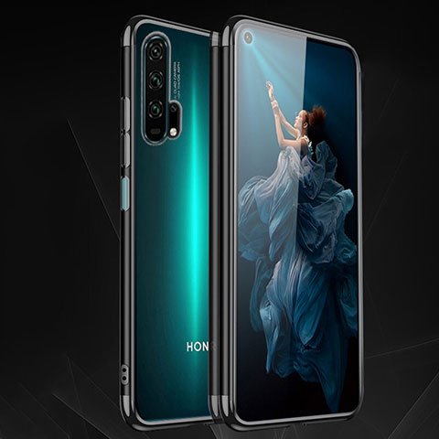 Coque Ultra Fine TPU Souple Housse Etui Transparente H03 pour Huawei Honor 20 Pro Noir