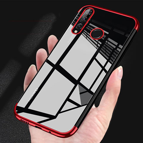 Coque Ultra Fine TPU Souple Housse Etui Transparente H03 pour Huawei Honor 20E Rouge